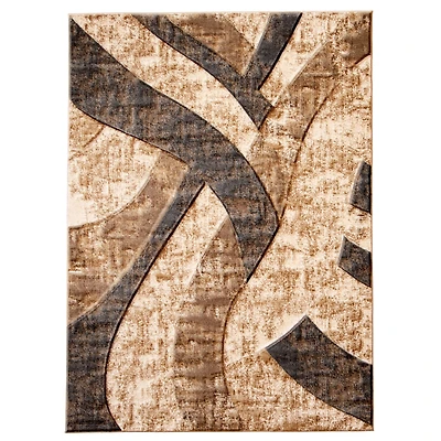 Tapis Kimmy gris foncé