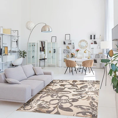 Tapis Intérieur/Extérieur Majorca ivoire