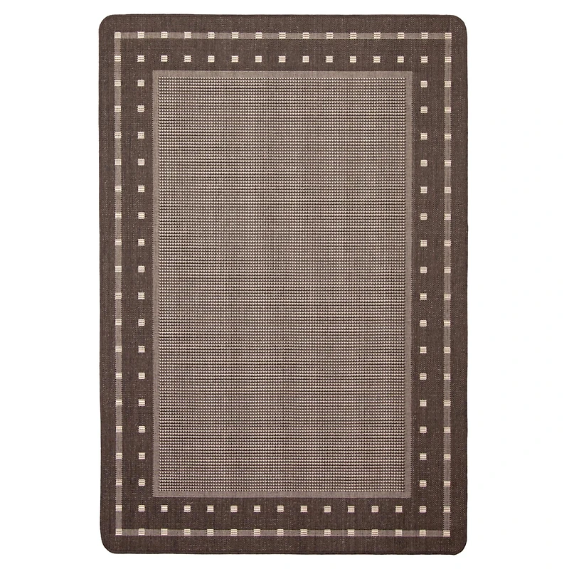 Nagano Indoor/ Outdoor Chocolate Rug