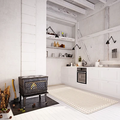 Nagano Indoor/ Outdoor Ivory Rug