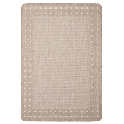 Nagano Indoor/ Outdoor Tan Rug