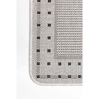 Nagano Indoor/ Outdoor Grey Rug