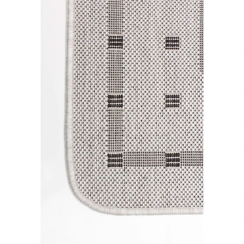 Nagano Indoor/ Outdoor Grey Rug