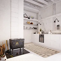 Ra Indoor/ Outdoor Tan Rug