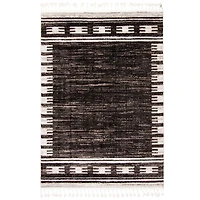 Kybella Harmony Black Bohemian Area Rug