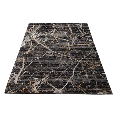 Tapis Milan gris foncé