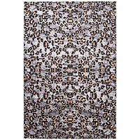 Cheetah Contemporary Ivory Area Rug