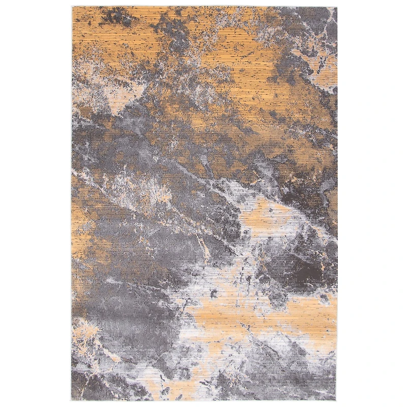 Sandstone tapis contemporain gris