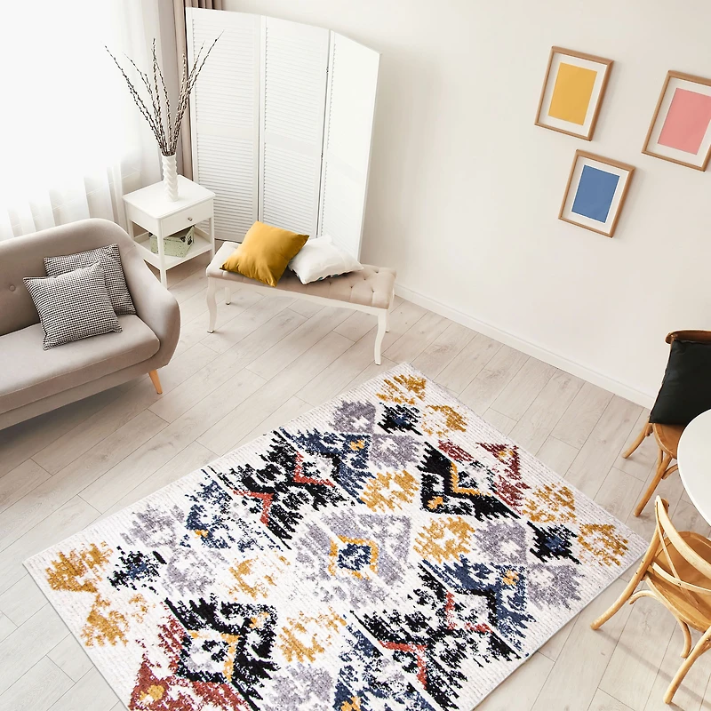 Morocco Kashkuli White Rug