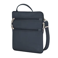 Travelon Anti-Theft Classic Slim Double Zip Crossbody - Midnight