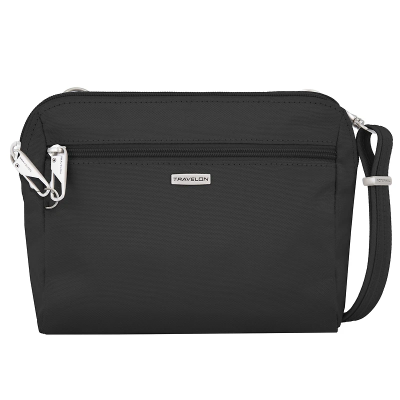 Travelon Anti-Theft Classic Convertible Crossbody And Waist Pack - Black