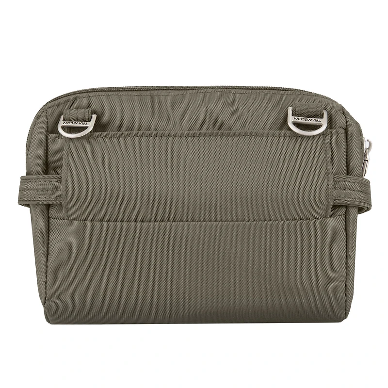 Travelon Anti-Theft Classic Convertible Crossbody And Waist Pack - Nutmeg