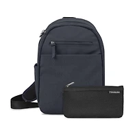Travelon Anti-Theft Metro Sling - Navy Heather