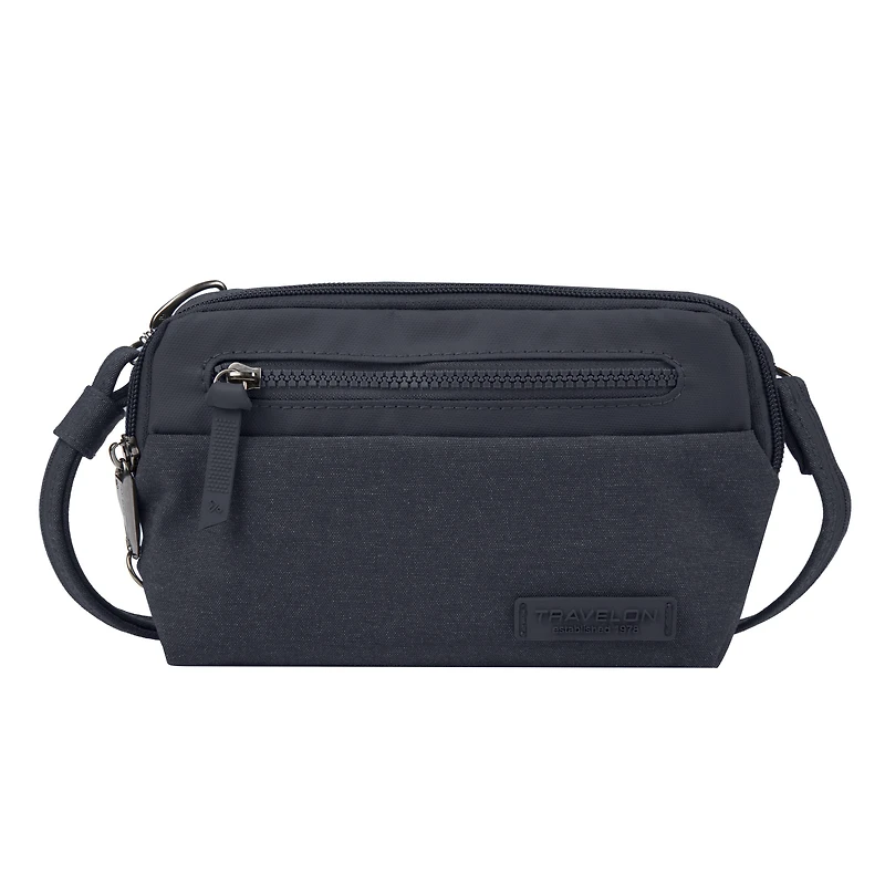 Travelon Metro Convertible Small Crossbody - Navy Heather