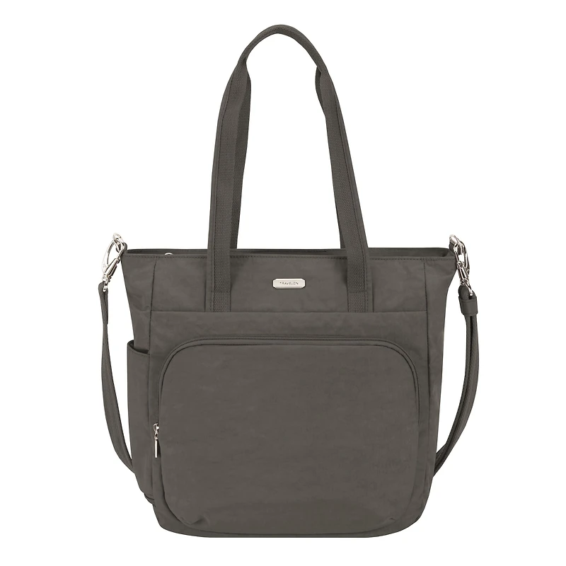 Travelon Anti-Theft Essentials Convertible Backpack/Tote - Smoke