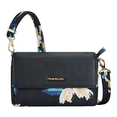 Travelon Anti-Theft Addison Convertible Belt Bag - Midnight Floral