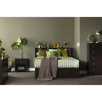 Vito 5-Drawer Chest - Brown