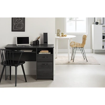 Tassio Computer Desk with Keyboard Tray