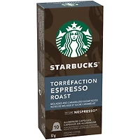 Capsules Starbucks® torréfaction foncée Espresso pour Nespresso® Original