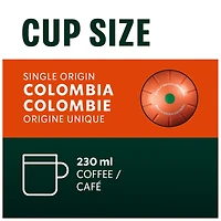 Starbucks® Single-Origin Colombia Capsules for Nespresso® Vertuo