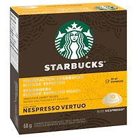 Capsules Starbucks® torréfaction blonde Espresso pour Nespresso® Vertuo