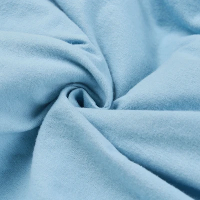 Luxury ensemble housse de couette unie en flanelle