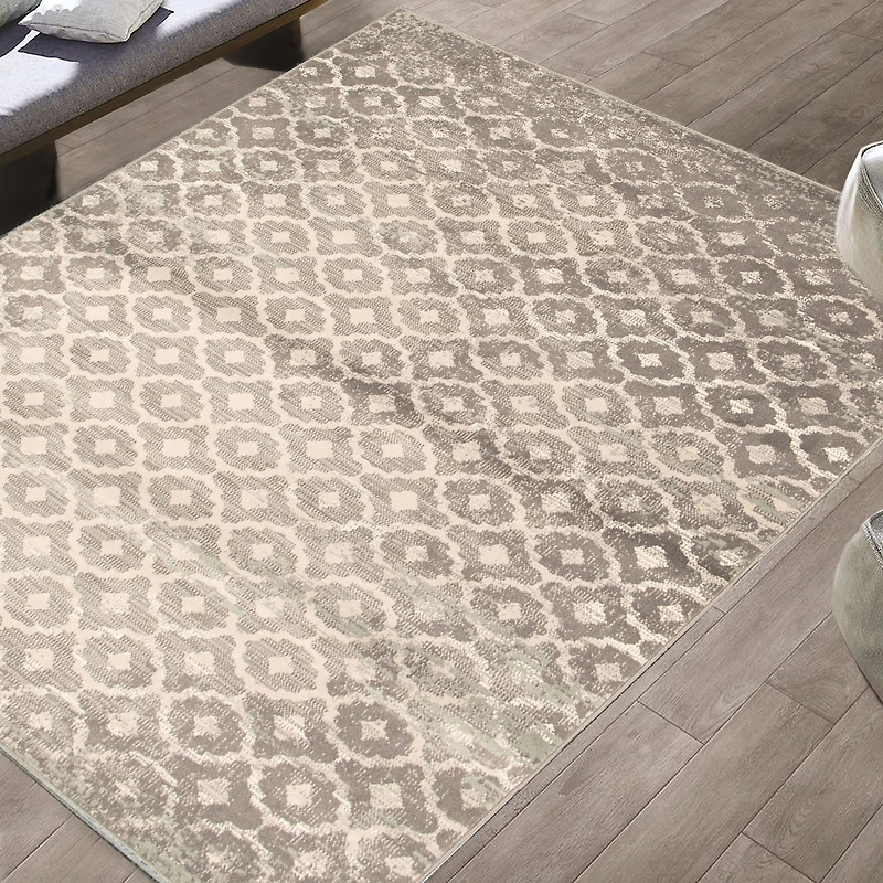 Tapis Marlee gris 5'3" x 7'3