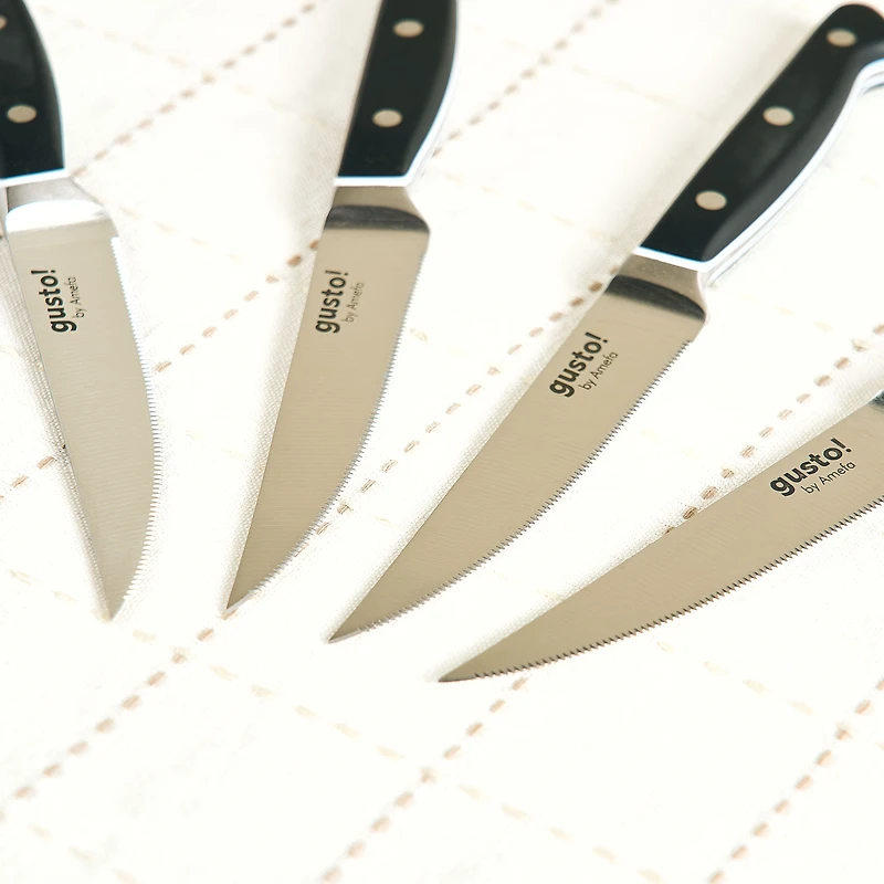 gusto! Velocity Steak Knives, Set of 4