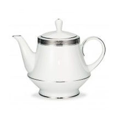 Noritake Crestwood Platinum Teapot