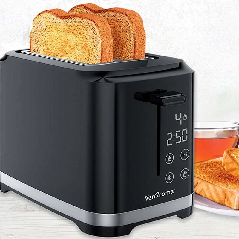 JS GOURMET™ Veraroma™ Grille-pain 2 tranches - Noir