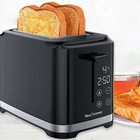 JS GOURMET™ Veraroma™ Grille-pain 2 tranches - Noir