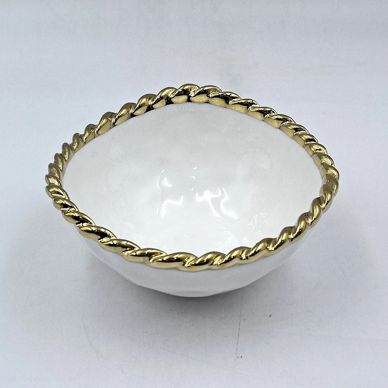 Elegance Gold Bead Petit bol à collection - 5,25 po