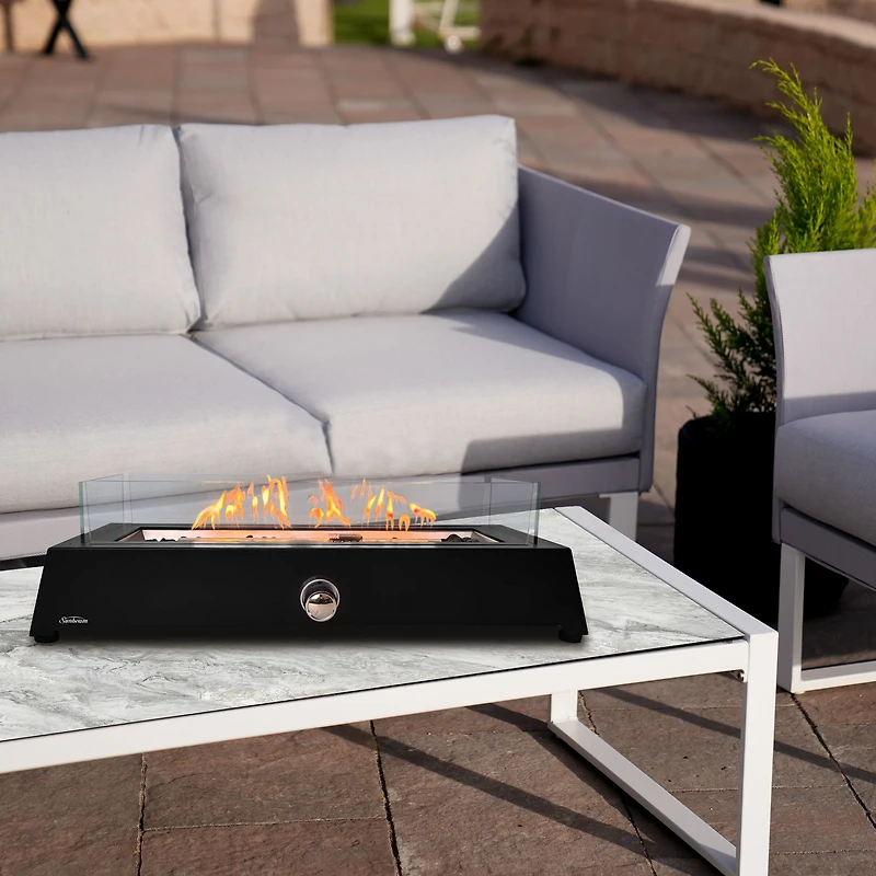 Sunbeam Bolt Steel Tabletop Fire Pit