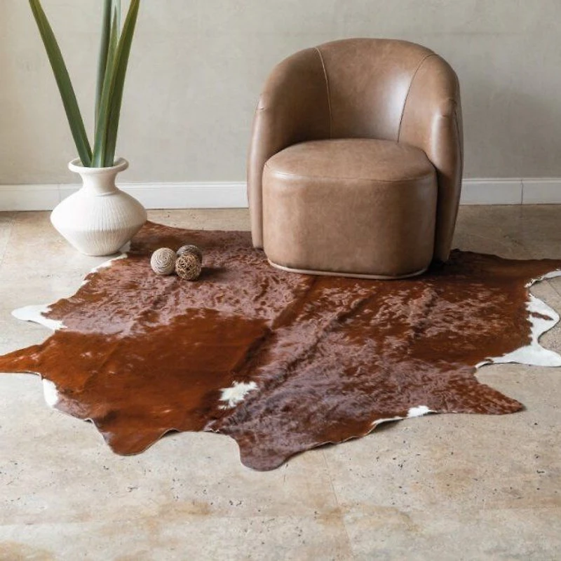 Large Brown Cowhide