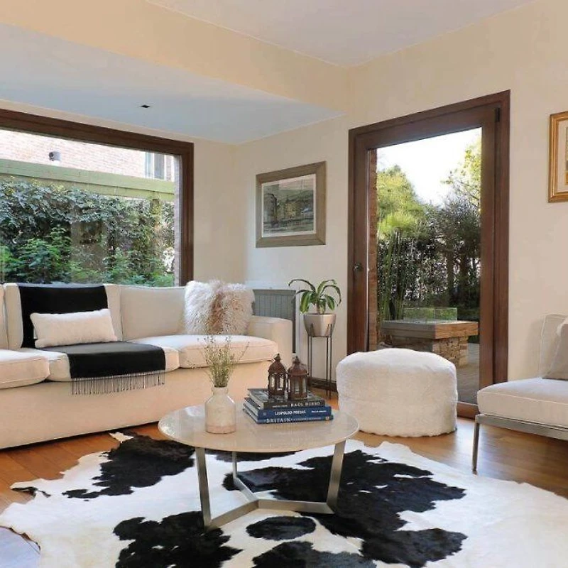 Large Cow Hide - Black