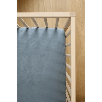 Minika Crepe Crib Sheet, Set of 2