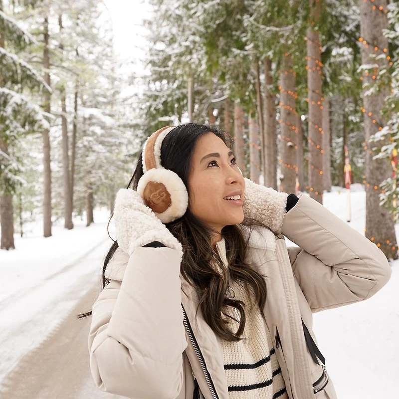 UGG® Cache-oreille avec logo brodé