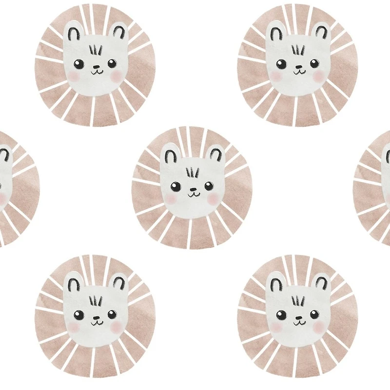 Lion wall decals