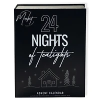 Tealight advent calendar