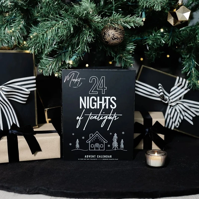 Tealight advent calendar