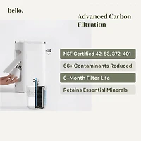 Bello Home Discovery Pack — Countertop Water Filtration & Flavor Infusion Machine