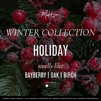 Holiday candle and reed - Duo