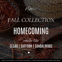 Homecoming candle and reed - Duo