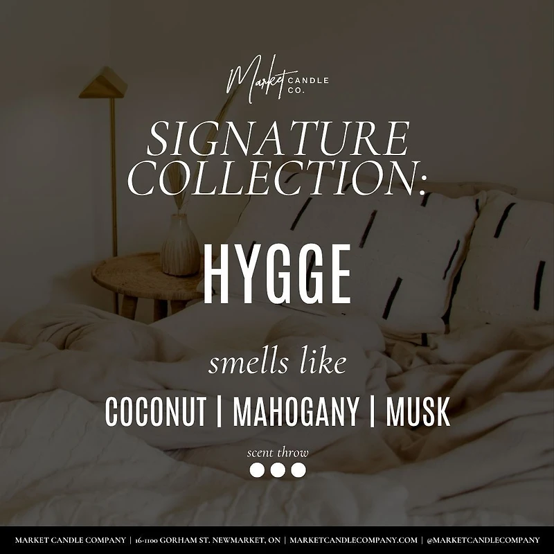 Hygge candle and reed - Duo