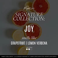 Joy candle and reed - Duo