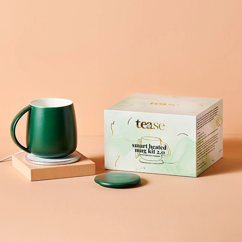 Smart Heated Mug Kit with Wireless Charger