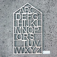 Alphabet mural