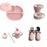 Pink Toddler Lunch Set by Beba