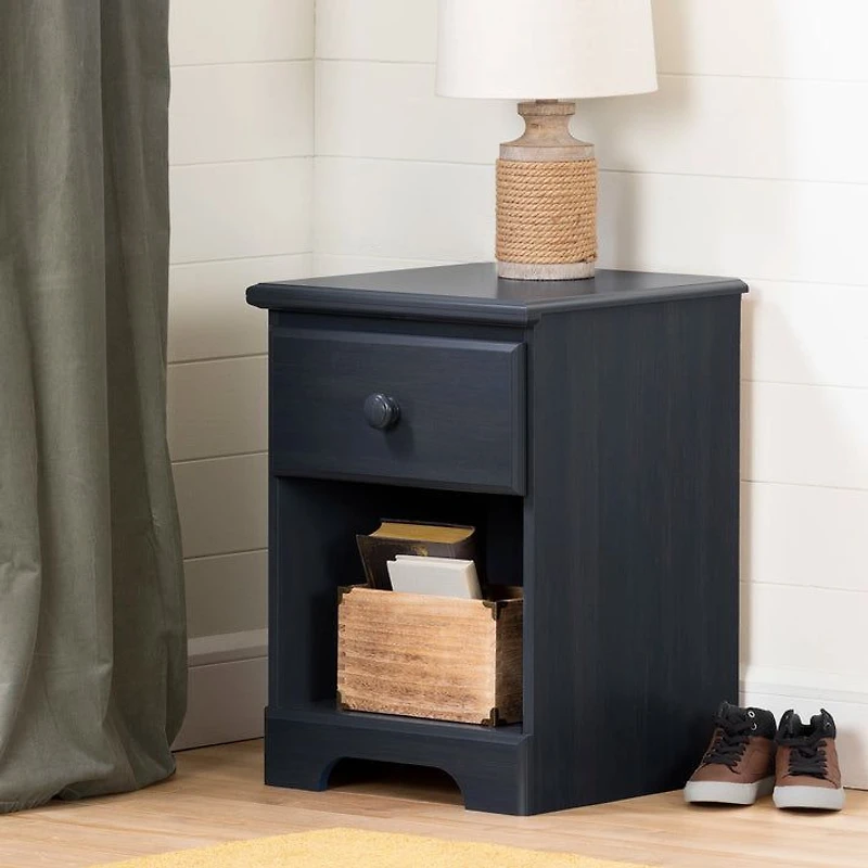Summer Breeze 1-Drawer Nightstand - Blue