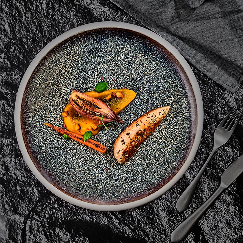 Assiettes à dessert Mauna, ensemble de 4 – 22,5cm